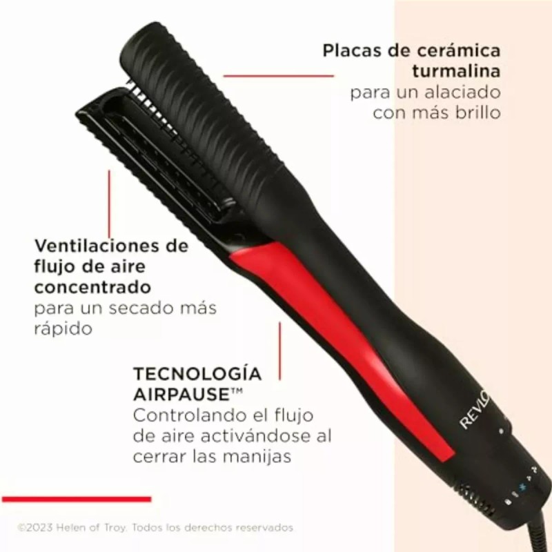 Revlon One-step Air Straight 2 En 1 Secadora Y Alaciadora
