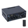 Bluetooth Stereo Amplifier Home Audio 300 Watts x2 Mini Speaker