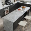 VaryFloral Grey Terrazzo Contact Paper Peel and Stick Countertops for