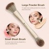 Start Makers Set Brochas Maquillaje Profesional Base Rubor Contorno Aptas