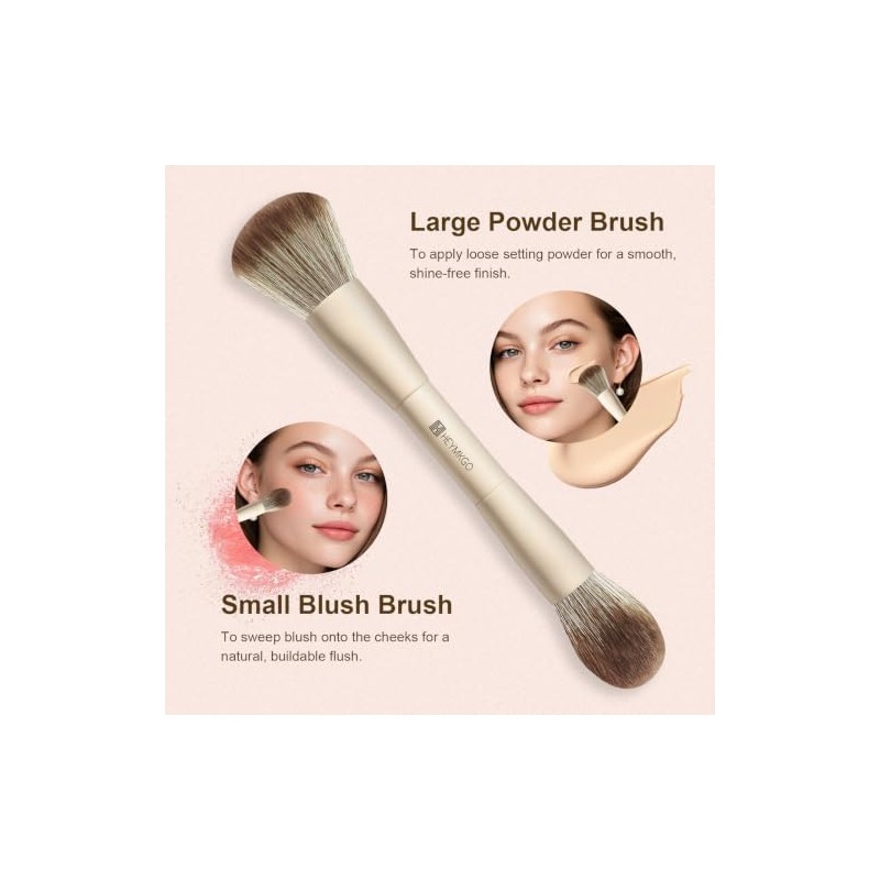 Start Makers Set Brochas Maquillaje Profesional Base Rubor Contorno Aptas