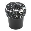 Car Ashtray DiamondStudded Smokeless Container with LED Light Indicator Multifunctional
