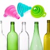 TIKA 6 Foldable Silicone Funnel Set - Multi-Use Kitchen Funnels