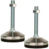 MUHOUZHINANG Heavy Duty Leveling Screw Leg,Leg Leveler 3.14" Dia Base,Adjustable