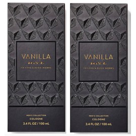 Bath Body Work Vanilla Noir Men's Collection Cologne 3.4fl oz / 180ml (Pack of 2) (Vanilla Noir)