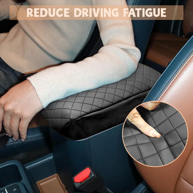 nuoozy Center Console Cover Compatible with Ford Maverick 2022-2025 XL/XLT/Lariat/Tremor/Lobo