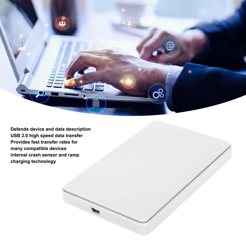 2.5inch External Hard Drive USB 2.0 High Speed Data Transmission