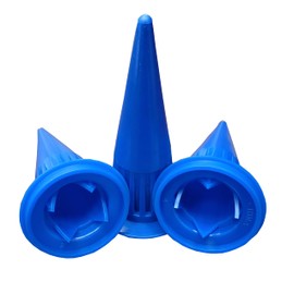 NEWBORN Self-Puncturing Cone (Set of 20) - Nozzle for Sausage & Bulk Caulk Guns | Durable Construction | Trim for Custom Size