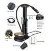 Bike Floor Foot Pump, Portable Bicycle Air Pump Tyre Inflator