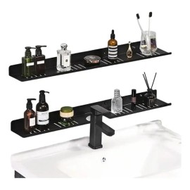 Estante Para Lavabo De Baño Sobre El Grifo Estante 2pcs
