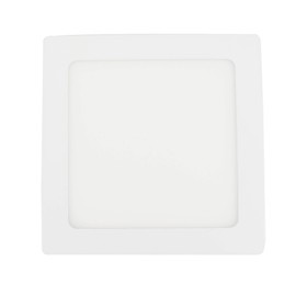 Sanelec 1297 Lámpara Cuadrada de Sobreponer, 12 W, Luz Cálida