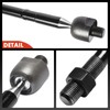 A-Premium 2 x Front Inner Tie Rod Ends, Compatible with