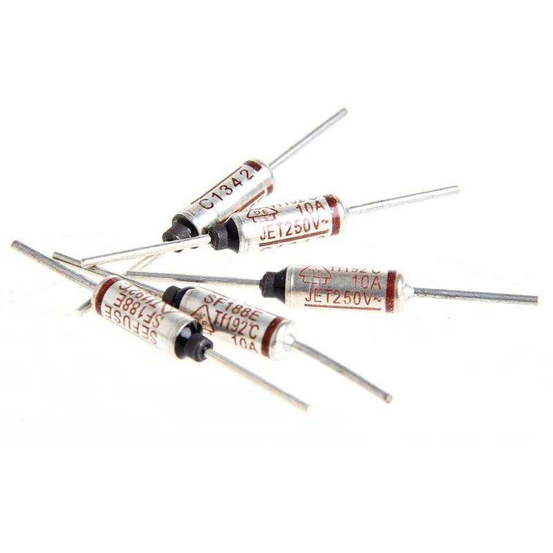 YoungerY Pack of 5 Thermal Fuse 192 Degree 250 V