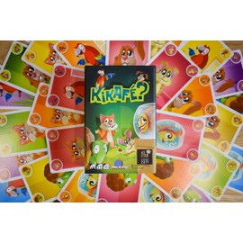 Blue Orange - Kikafé - Card Game for Speed, Memory and Mood with Animals - Multiplayer - Fun and Fun Game in the Family with Children - from 6 Years