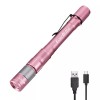 EverBrite Pen Light Pink 300 Lumens Zoomable LED with Clip,