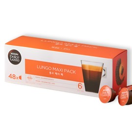 Nescafe Coffee Capsule Lungo 48pcs Americano Dolce Gusto Compatible / 네스카페 커피 캡슐 룽고 48개입 아메리카노 돌체구스토 호환