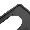 ECOTRIC Front Bumper Guards Pads + License Plate Frame Compatible