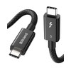 Silkland [Intel Certified] 80Gbps Thunderbolt 5 Cable Prime Braided, up