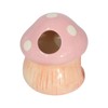 Uotyle Ceramic Fish Tank Accessories, Cute Mushroom House Aquarium Decoration,