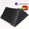 Unbranded 20PCS Ball Point Pens BLACK Gel Ink Pen Smooth