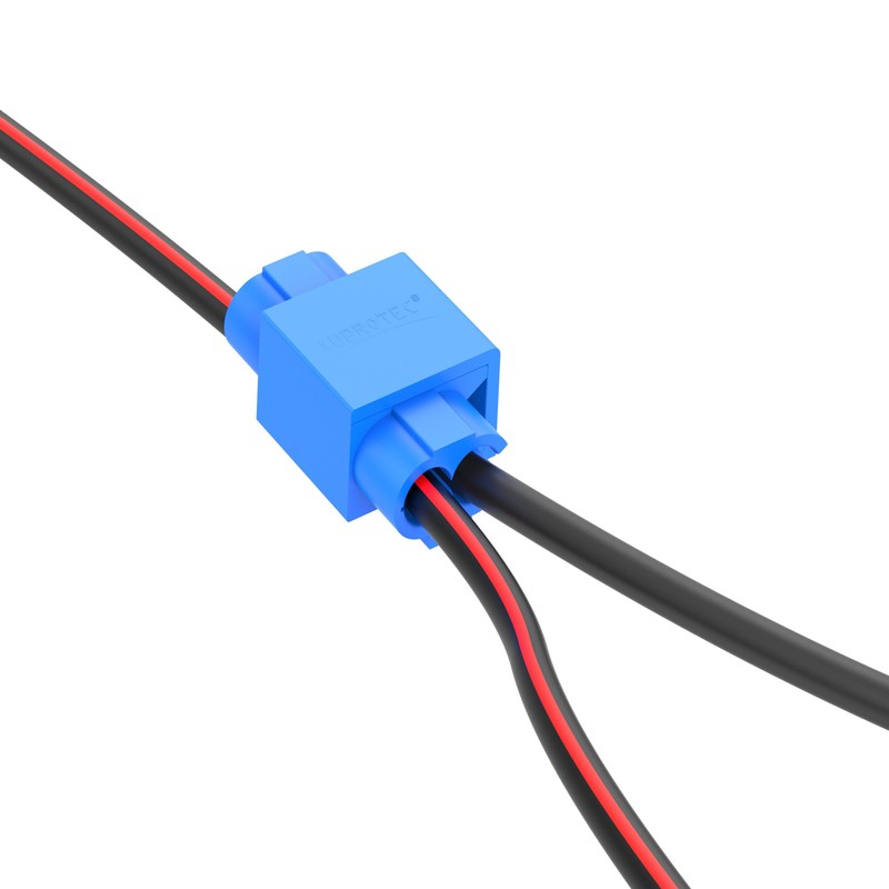 AUPROTEC 50 x Cable Junction Connectors 0.75-2.5 mm² Blue Tin-Plated