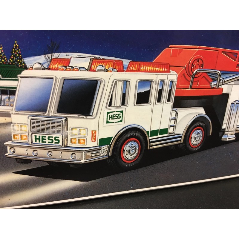 New Collectible 2000 Hess Fire Truck Mint in Box Battery