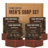 Rinse & Robust Pine Tar Oil Soap Bars for Men