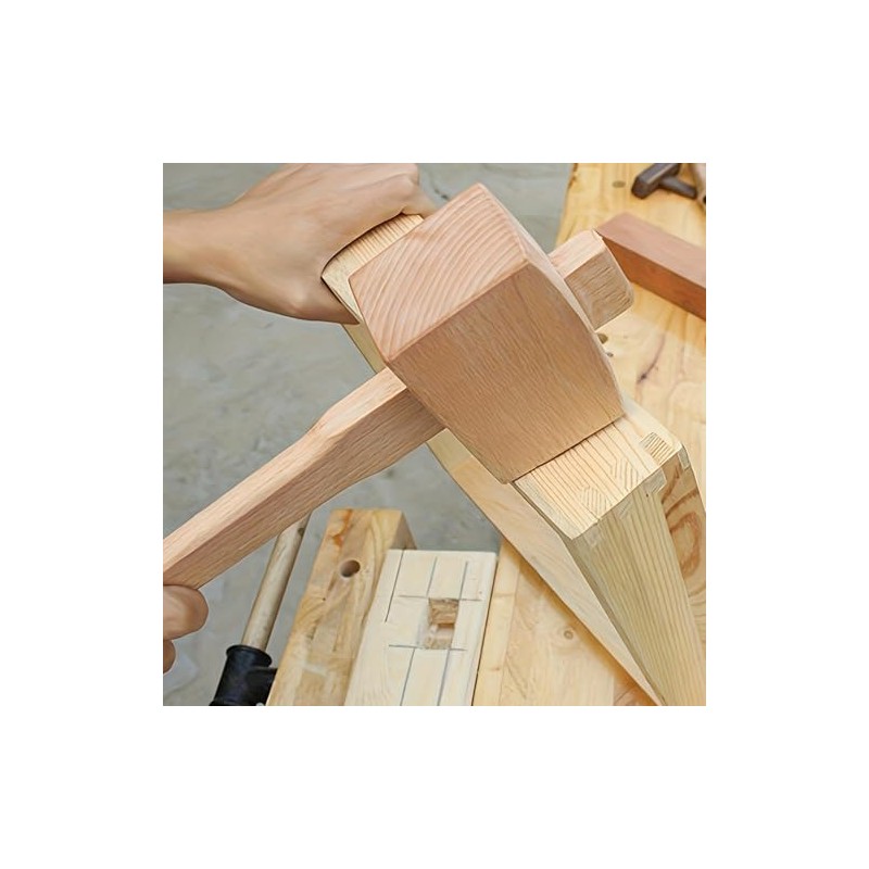Mazo De Madera | Martillo De Carpintero Multifuncional, Martillo De