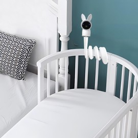 Derebir Baby Monitor Holder Camera Holder Baby Camera Mount Compatible with ARENTI Baby Camera Adjustable Safer Flexible Camera Holder Stand (18.4inch)