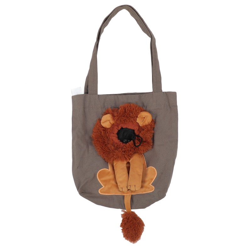 Pet Canvas Shoulder Bag Breathable Portable Pet Outing Shoulder Bag