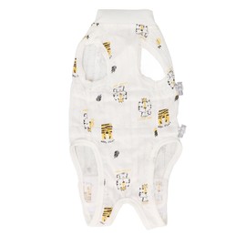 Cat Recovery Suit Cotton Breathable Recovery Suit Body Wrap for Cats and Dogs Little Animals Tiger M