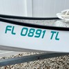Custom Boat Registration Numbers & Letters (Two Sets) Marine Vinyl