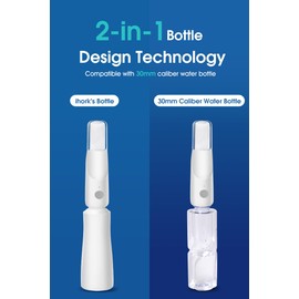 iHork Pro 3.0 Electric Portable Bidet 350ML,IPX7 Handheld Personal Travel Bidet with 3 Model Electric Sprayer Toilet,Pro for Soothing Postpartum Care/Perineal & Hemmoroid Treatment