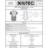 SIUTEC® Premium V5 / V6 Stainless Steel Nozzle/Nozzle, 1.0 mm,