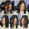 New Butterfly Locs Crochet Hair 14 Inch 8 Packs for