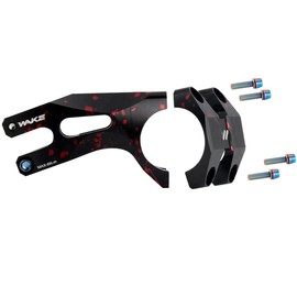 FOMTOR Bike Stem 31.8 Stem 60mm Mountain Bike Stem -20 Degree 31.8mm 60 mm Handlebar Short Stem for MTB BMX Road Bicycle Black Red