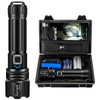 Goreit Flashlight High Lumens Rechargeable, 2000 Lumen Led Flashlights XHP70.2