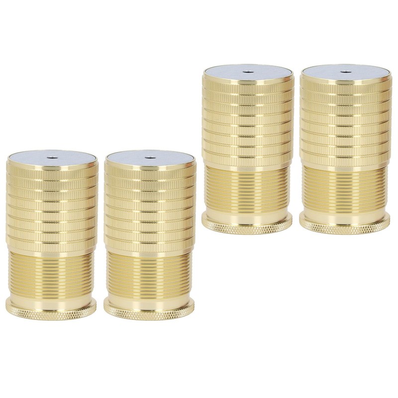 Adjustable Height Metal Bed Risers Set of 4 Pack with
