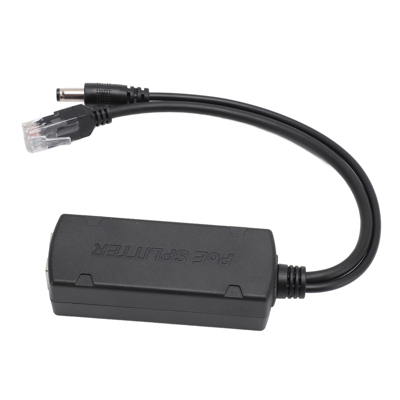 Gigabit PoE Splitter 10 100 1000Mbps 12V 2A Output Buffer