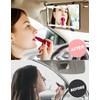 JOYTUTUS JOYTUTUS Car Sun Visor Vanity Mirror with Lights, 3