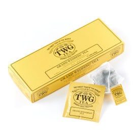 TWG Tea Grand Wedding Tea Bags, Individual Packaging, 15 Pieces (0.1 oz (2.5 g) x 15), Gorgeous Scented Tea Gift, Wedding Gift, Midtime Summer Gift