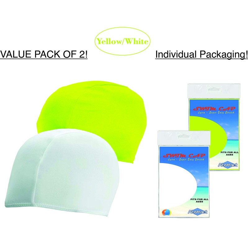 Gorro de natación cómodo elástico, elastano, para niños y adultos,