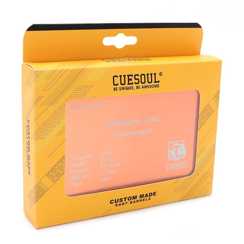 CUESOUL Yosuke Ishii Player Model Vaisravana Vaishalavana Soft Tip, 90%