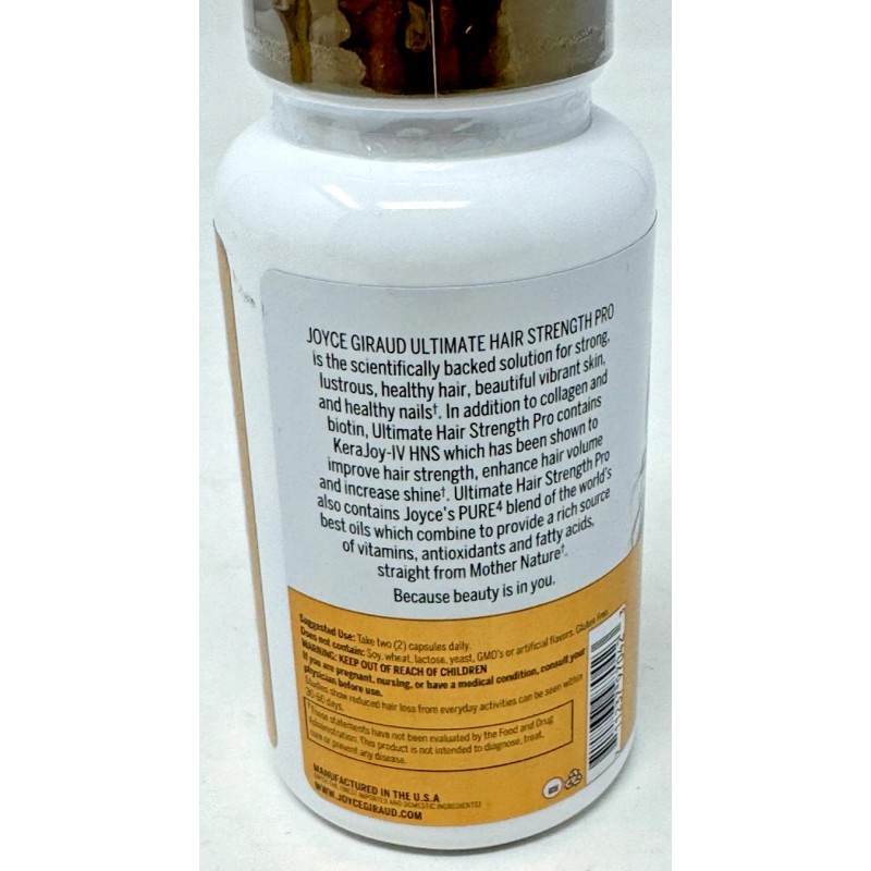 Joyce Giraud 3x Joyce Giraud Ultimate Hair Strength Pro Supplement