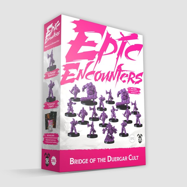 Steamforged Games Epic Encounters: Bridge of the Duergar Cult