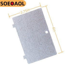00617090 Microwave Waveguide Covers. Fits Bosch microwaves.4-1/8 x 2-5/8 Inches (Thickened). PE Box Packaging.Equipped with one Microwave Locking Buttons，Compatible with Multiple Models