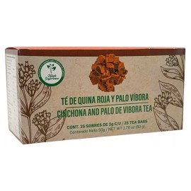 High supreme Té Quina Roja (chinona) y Palo de Víbora – 100% Natural, Vegano, Hecho en México
