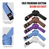 FUJI BJJ Belt, Jiu Jitsu Blue Belt, Royal Blue, Size