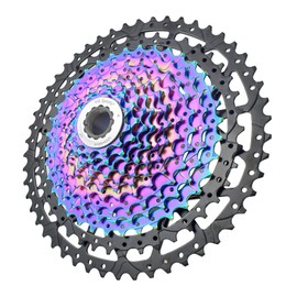 VG SPORTS 8/9/10/11/12 Speed Ultra-Light Bike Cassette for Mountain Bike 11-40T/11-42T/11-46T/11-50T/11-52T MTB Cassette Lightweight Aluminum Bracket Cassette