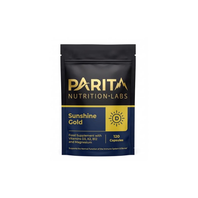 PARITA Sunshine Gold 4-in-1 Vitamin D3 4000 IU with K2